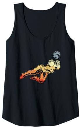 Damen Beach Volleyball Frau Beachvolleyballspielerin für Mädchen Tank Top