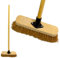 10” Sweeping Brush Indoor Soft Broom with Wooden Handle Coco Bristles Indoor Floor Broom with Durable Support Bracket Cleaning Brush for Easy Swiping Dust And Wisp Floors (PACK OF 1)