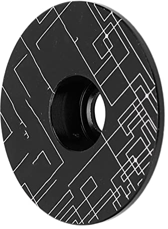 Drfeify Obere Abdeckung des Fahrrad-Steuersatzes Obere Abdeckung des Steuersatzes des Fahrrad-Steuersatzes mit Schrauben, des Steuersatz-Vorbaus aus