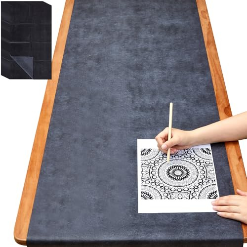 Dinifee 5 fogli di carta carbone grande per tracciare 50 x 200 cm, carta trasferibile in grafite, carta carbone cerata per legno, carta, tela, modelli di lavorazione del legno, tessuto, disegno per