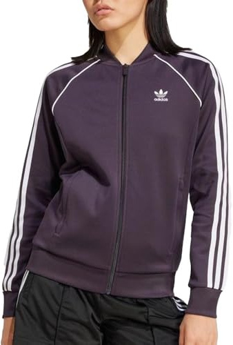 adidas Classic - Chaqueta de color morado para mujer