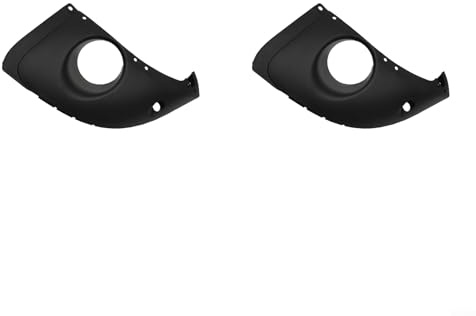 Extensión del conducto del freno del parachoques delantero inferior derecho para Corvette para C6 05-13 (2PCS)