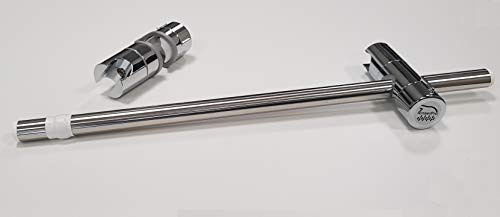 RinserPro - Shower Head 40cm Extender and Universal Riser Rail Bracket Kit