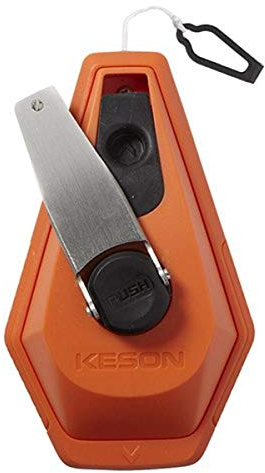 Keson K3X Standard String Chalk Line Reel with 3x1 Rewind, 100-Foot