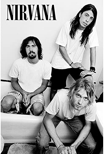 Pyramid International Nirvana (Bathroom) Maxi Poster – Premium Quality 61cm x 91cm Wall Art for Bedroom, Office or Dorm – Great Gift for Fans & Collectors