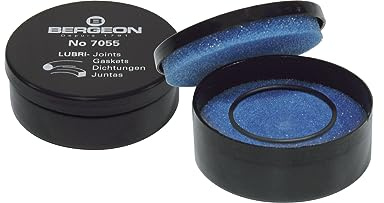 Bergeon 7055 Dose, Lubri-Dichtung, Einfettdose, Dichtungsfett, zum Fetten von Uhrendichtungen, Zubehör für Uhrmacher