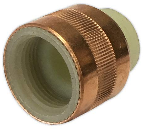 DOJA Barcelona | Manguito Electrolítico Termo Pack 2 | Macho-Hembra 3/4 | Antielectrólisis Roscado para Latiguillo | Válvula Agua Fontanería | Evitar Corrosión
