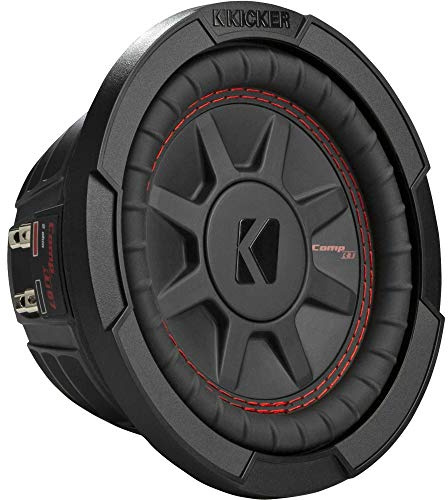 KICKER CompRT 6.75(165mm) Subwoofer, DVC, 4-ohm, RoHS Compliant