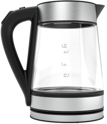 AENO EK1S 1.7L Glass Kettle with Digital Display and Pressure Boil