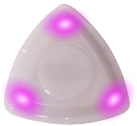 LED-Gitarrenplektrum Folk-Gitarre, leuchtendes Plektrum für E-Akustikgitarre, Mandoline und Bass, leuchtendes Plektrum, E-Gitarren-Zubehör