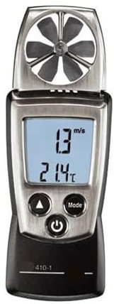ANNESEY 410-1 Digital Vane Anemometer Air Speed Velocity/Temperature Meter Tester