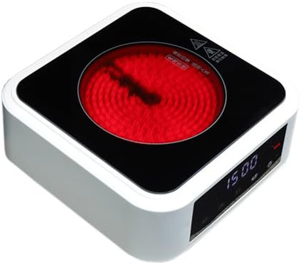 Cuisinière électrique en céramique 1500W, chauffage intelligent, poêle à thé, plaque chauffante électrique, four de chauffage, Mini machine à thé, chaudière à eau 220V,C