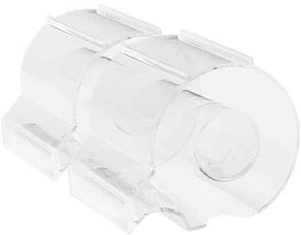 Lurrose Unverzichtbar Für Büro Und Schule – 2er-pack Transparente Klebebandschneider Stabile Klebebandspender Aus Acryl Organisieren Sie Ihren Arbeitsplatz