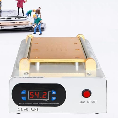 XNYXLPP Séparateur d'écran de téléphone Portable, séparateur d'écran LCD numérique, séparateur d'écran LCD de Smartphone, contrôle de la température, pour la réparation de Tablette