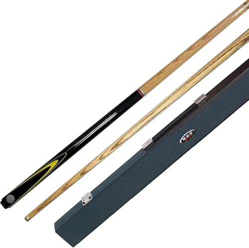 BCE Christophe Lambert - Stecca da Biliardo Inglese in 2 Pezzi, con Custodia Rigida, Punta 9 mm, 145 cm