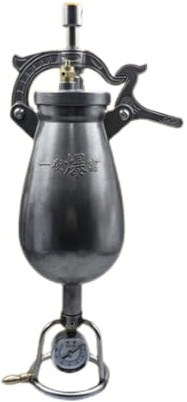 This 1000ml 304 Stainless Steel Popcorn Machine Features A Retro Chinese Design And Comes With A Handle, Making It A Fun Snack Machine For Family Movie Nights