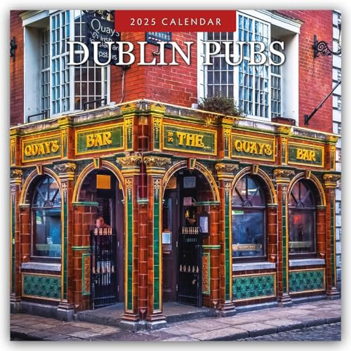 Dublin Pubs 2025 Square Wall Calendar