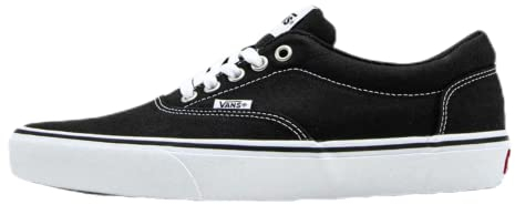 Vans Doheny, Men’s Trainers, Black ((Canvas) Black/White 187), 12 (47 EU)))