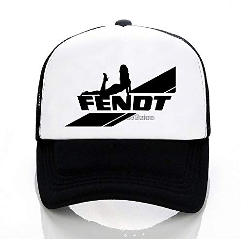 ZWBBO Baseballkappe Lustige Fendt Mesh Unisex Kappe Hüte Kappen Hut Kappe Verstellbare Sportmütze Außenkappe Sonnenschutz-Sportkappe für Frühling und Sommer