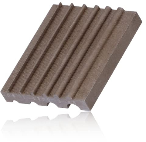 Afilador de Herramientas para Cuero, Biseladora de Bordes 5x5x2cm con Ranura en U, Biselador de Acero de Aleación para Afilar Bordeadoras de Cuero, Herramienta Esencial para Artesanos del Cuero