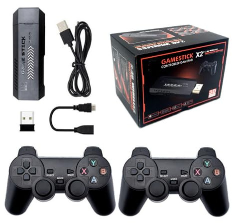 M10 X2PLUS Contrôleur Retro Game 4K 64G HD 2.4G P3 Sans Fil 30 000 Jeux Émulateurs Arcade Portables Console TV