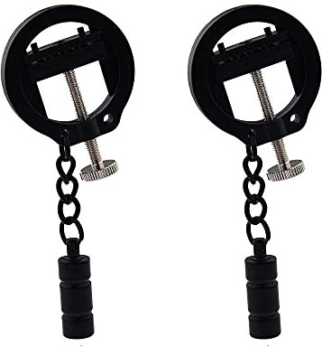 Metal Nipple Clamps Exotics Nipple Grips Non-Piercing Weight Nipple Rings Adjustable Metal Nipple Clamps Nipple Clip for Women Nipple Toy