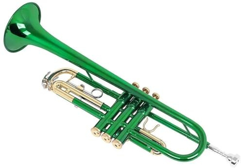 Instrument de Trompette Ensemble D'instruments De Trompette Pour Débutant Trompette En Si Bémol Instrument À Vent En Laiton Avec Gants Sac De Rangement