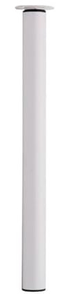 Table Legs 710-1100MM Adjustable Breakfast Bar Legs Morden Style Metal Folding DIY Desk Leg Worktop Leg for Furniture Dining Table Coffee Table Bar Table Brushed Steel (White)