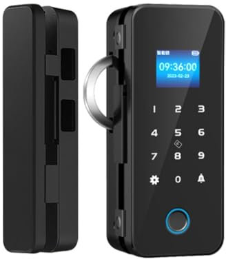 Nsssunnre Tuya Smart-Lock for Glass Door Wooden Door Bluetooth Tuya Biometric Fingerprint Lock Electronic Door Digital Lock