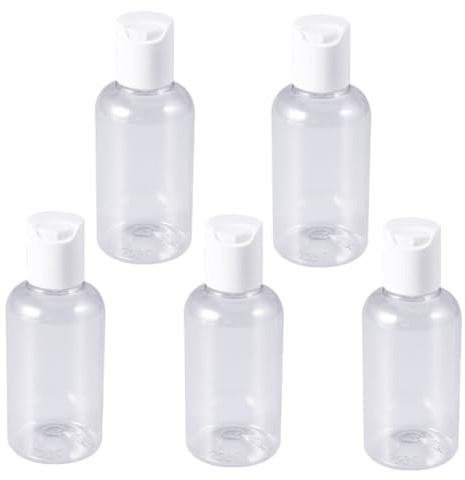 HAMPPLIES 15 pezzi Contenitori Compatti per Shampoo Lozioni e Detergenti Design per Viaggi e Attività Outdoor Colore Casuale Colore Casuale