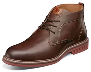 Florsheim Men's Neufeld Chukka Boot, Brown Crazy Horse, 10.5 Medium
