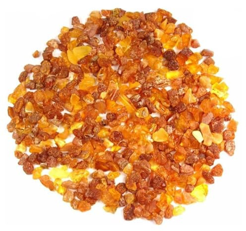 Natürlicher Baltischer Bernstein roh Ø ca. 5 – 10 mm Edelsteine Heilsteine Wassersteine Glückssteine - Schätze der Natur (Packung Nr. 5 mit 250 g)