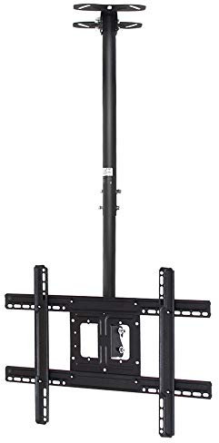 Supporto per TV Staffa per TV a soffitto per 32 55 65 pollici televisori a schermo piatto Accessori per supporti TV inclinabili telescopici regolabili in altezza (Colore: Nero, Dimensioni: 3