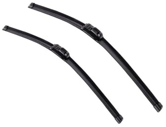 ScheibenwiScher Für Ford Für Focus Für MK1 1998-2005 Auto-Scheibenwischer U-Typ Weicher Gummi Rahmenlos Ohne Halterung Auto-Wischer 22+19 Wischerblätter