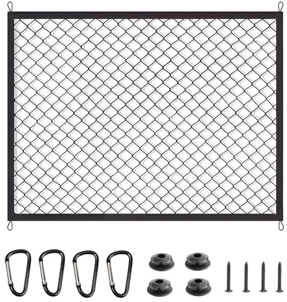 BAILALIBO Cargo Net with Metal Hooks, 32x24 in
