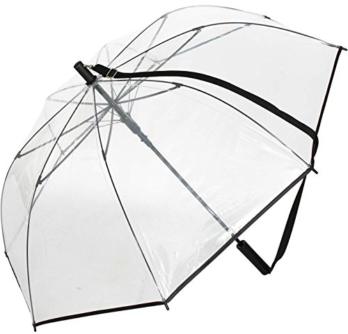 iX-brella Umhängeschirm Hands-Free - transparent