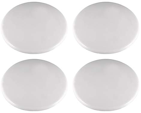 sourcing map 4 Stück Türstopper Türpuffer Silikon Stopper Weiß 80mm de | Wandschutz, selbstklebend