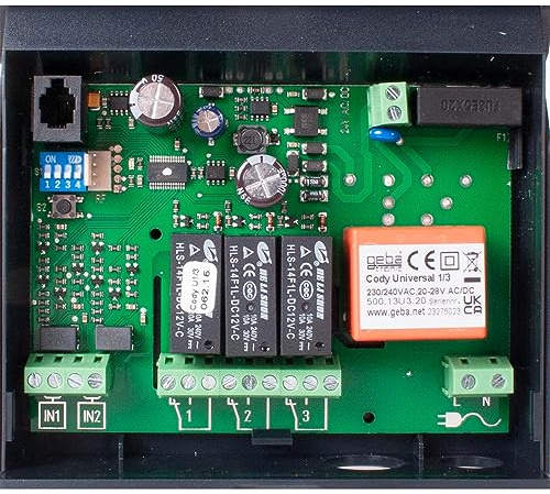 Auswerteeinheit für Codetastaturen CTM und CTT 1-3 Kanäle (CTA3-3 Kanal Relais)