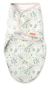 SwaddleMe Easy Change Pucktuch in Größe Small/Medium, für 0-3 Monate, 3-6kg, bis zu 66cm lang, 1-Pack Baby Pucktuch mit Easy Change Reißverschluss
