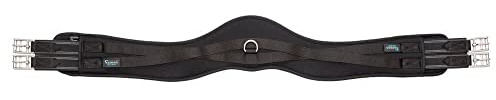 Shires ARMA - Sottopancia anatomica in memory foam, 137,2 cm, colore: Nero