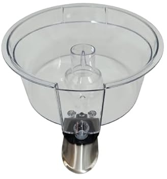 VASCHETTA CONTENITORE PER SPREMIAGRUMI ARANCIA EXPRESS RGV, Diametro Vaschetta: 168 mm base COMPATIBILE SOLO CON MODELLO ARANCIA EXPRESS DELLA RGV 110134+110131