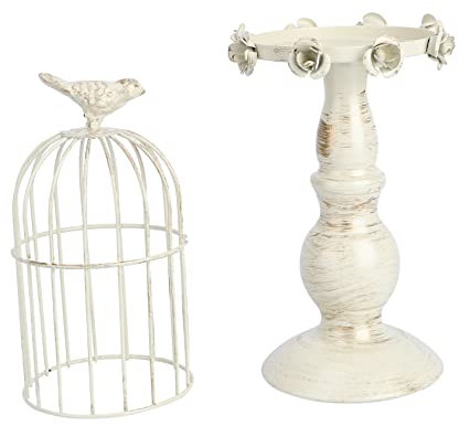 Warmhm Antiker Vogelkäfig Kerzenhalter Aus Eisen Romantischer Schmuck Für Innen Für Hochzeiten Und Bankette