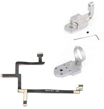 MNCXMOBA Yaw Arm Aluminium Halterung Band Flachkabel for D-JI Phantom 3 Standard P3S SE Drone Kamera Gimbal Reparatur Teile Ersatz(3 in 1 for P3S)