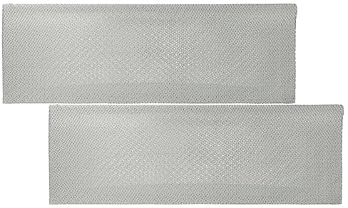 vhbw 2x Filter Metallfettfilter Ersatz für AEG 50230537008 für Dunstabzugshaube - 43,5 x 14,8 x 0,5 cm, Metall
