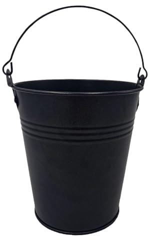 PartyKindom Cubo de grasa para barbacoa con inserciones de láminas, recipiente para recoger aceite para barbacoa, accesorios para barbacoa y ahumador, práctico cubo de recogida de grasa al aire libre