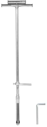 Jiawu Sonde d'échantillonnage de Sol Professionnelle en Acier Inoxydable de 40 Pouces avec pédale d'éjection, Outil d'échantillonnage de Carottes de Sol, Kits d'analyse de Sol pour