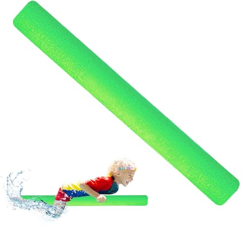 Noodles - Noodles da piscina in schiuma, 149,9 cm, per galleggiare e galleggiare in piscina, spessore e accessori luminosi