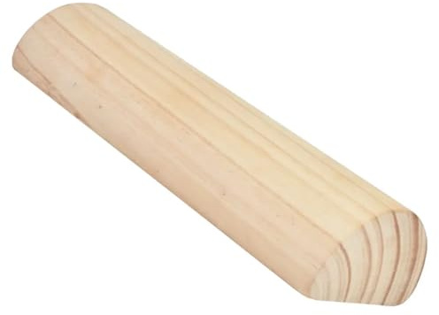 ZGCrumphant Reposacabezas de Madera for Sauna 6 cm Alto, cojín Soporte Cervical Dura, Accesorios for Accesorios para Sauna