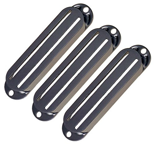 SM SunniMix Hot Double Rail Pickup Cover Ersatzteile für E Gitarren - Schwarz
