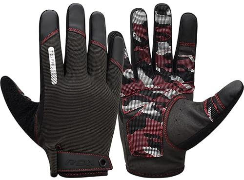 RDX Gym Training Gloves T2 Full Red-S